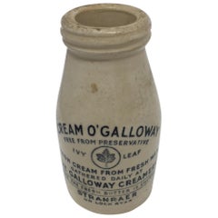 Antique Galloway Preserved Cream Jar