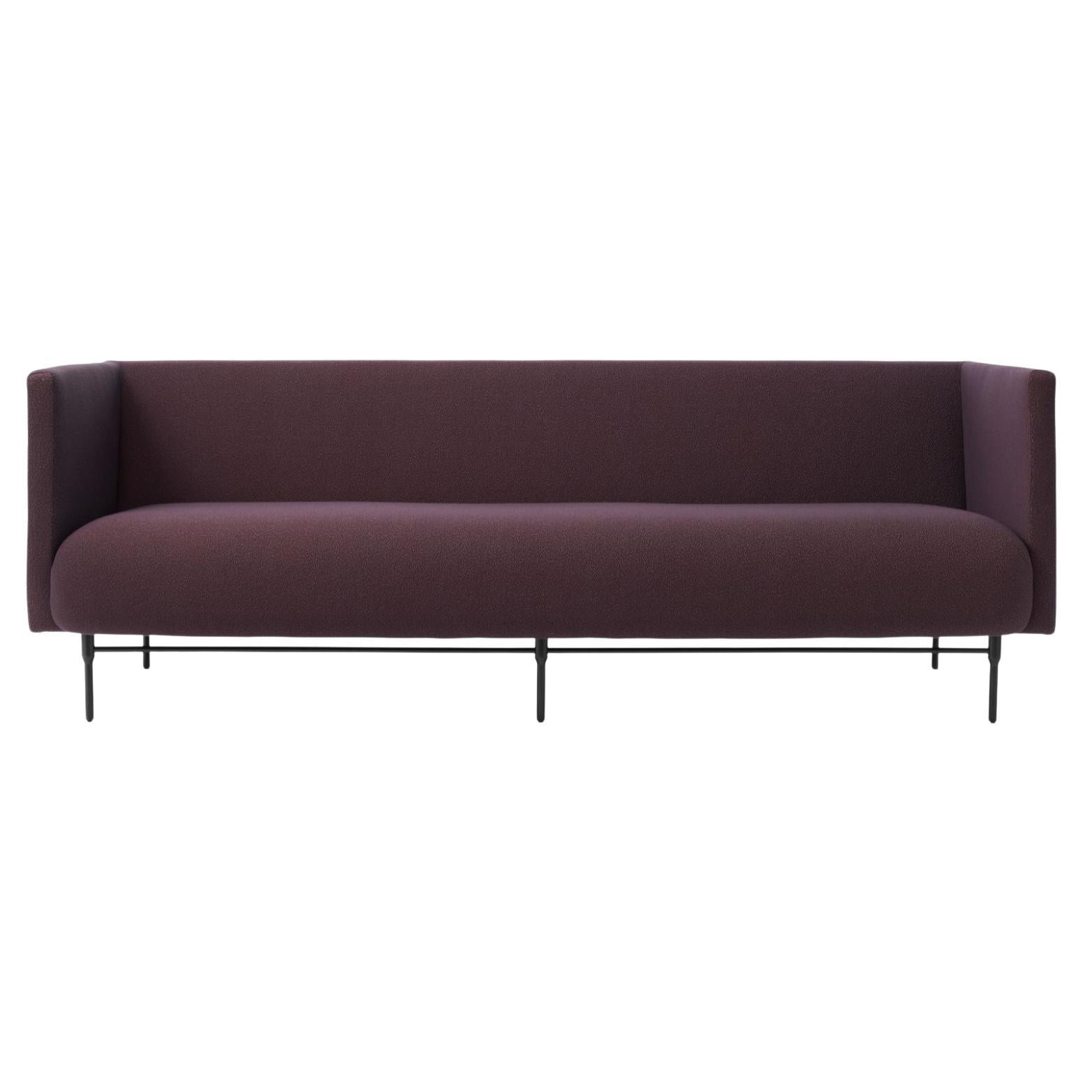 Galore 3 Seater Sprinkles Eggplant by Warm Nordic For Sale