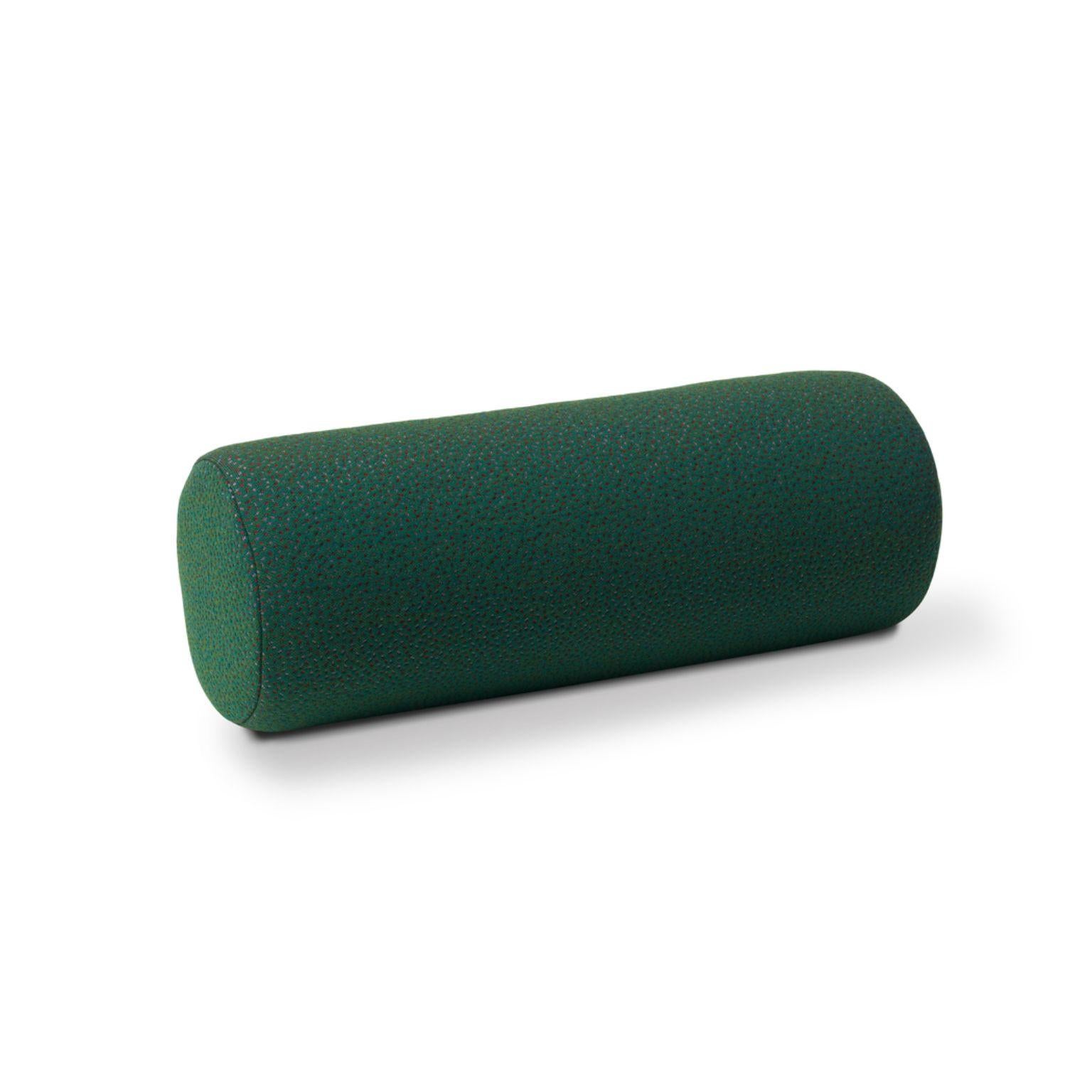 Galore cushion sprinkles hunter green by Warm Nordic
Dimensions: D16 x H 46 cm
Material: Textile upholstery, Granulate and feathers filling.
Weight: 0.9 kg
Also available in different colours and finishes.  

An elegant bolster cushion, which