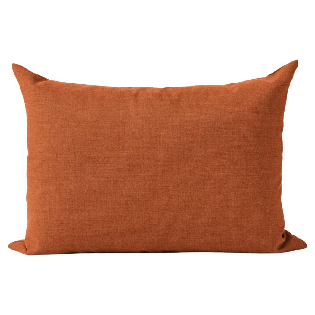 Galore Cushion Square Burnt Orange by Warm Nordic For Sale