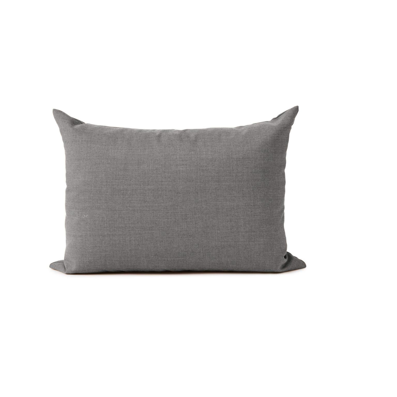 Galore cushion square grey melange by Warm Nordic
Dimensions: W 70 x D 15 x H 50 cm
Material: Textile upholstery, Granulate and feathers filling.
Weight: 1.4 kg
Also available in different colors and finishes. 

An elegant oversized sofa