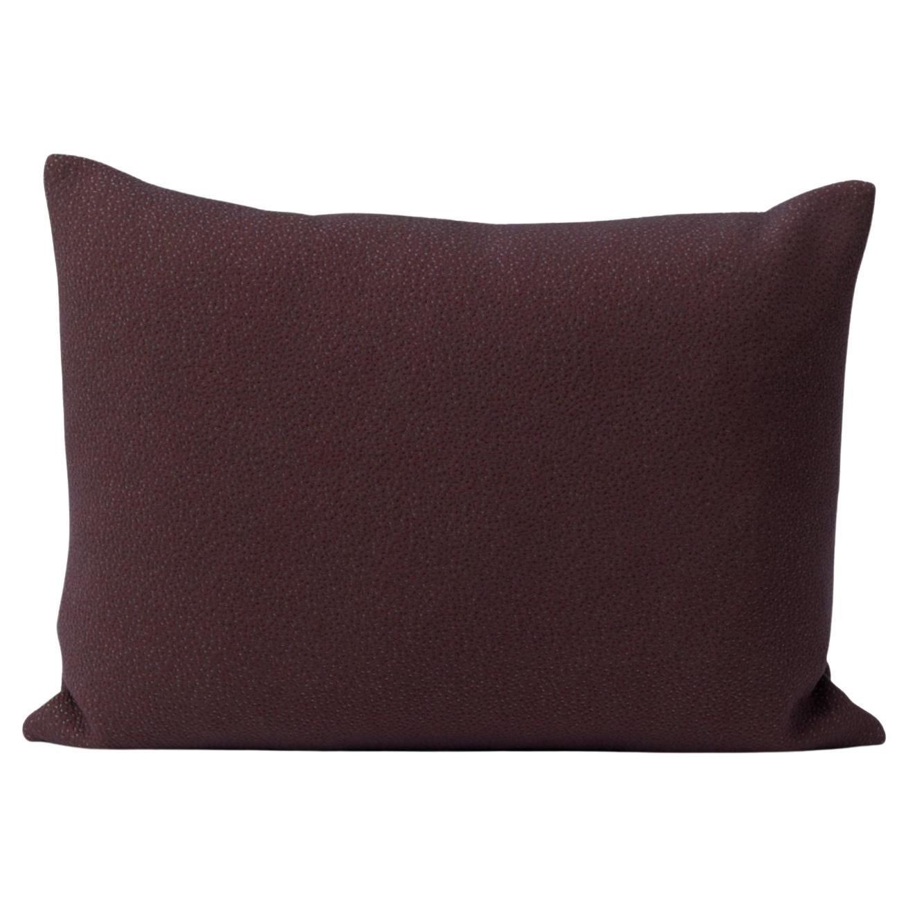 Galore Cushion Square Sprinkles Eggplant by Warm Nordic For Sale