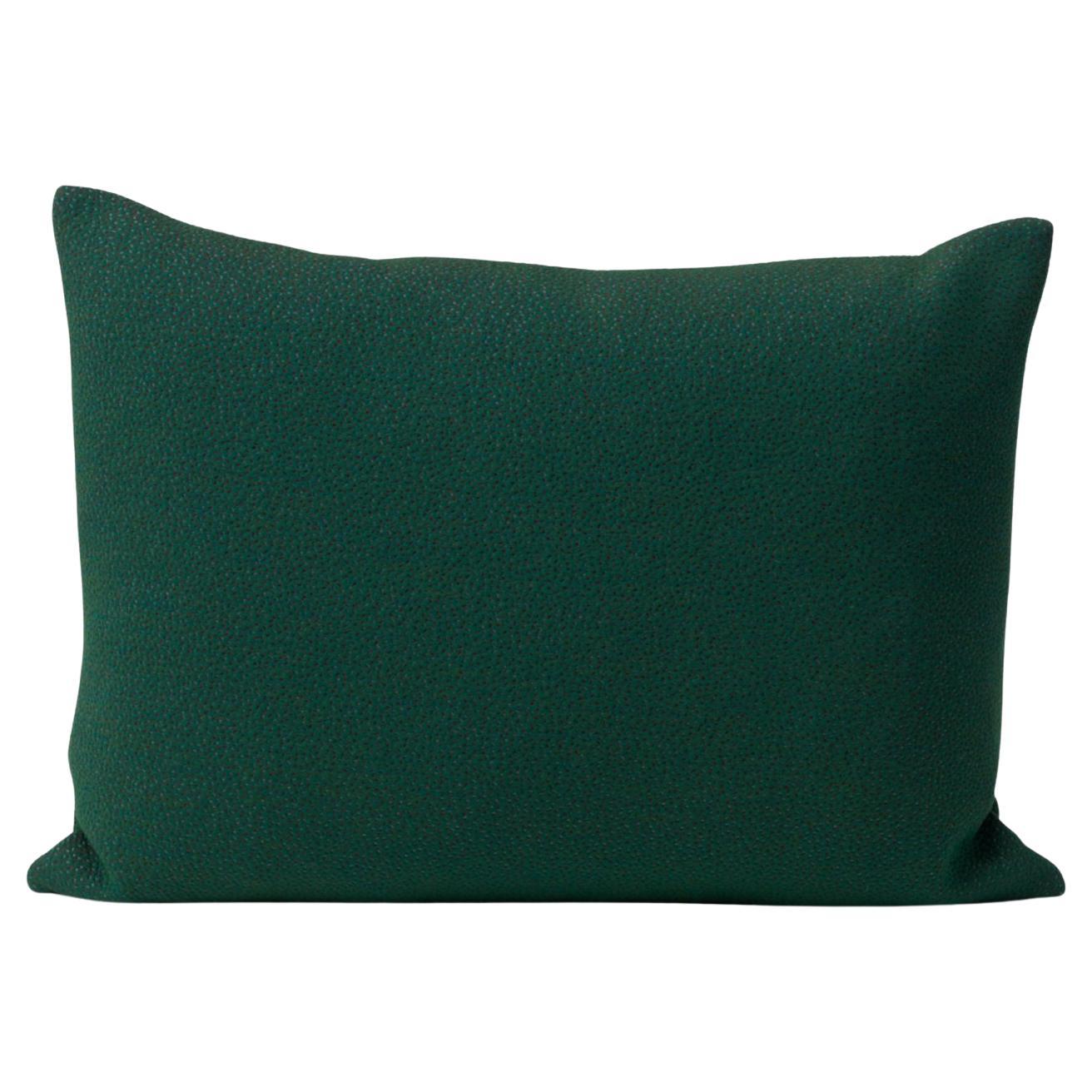 Galore Cushion Square Sprinkles Hunter Green by Warm Nordic For Sale