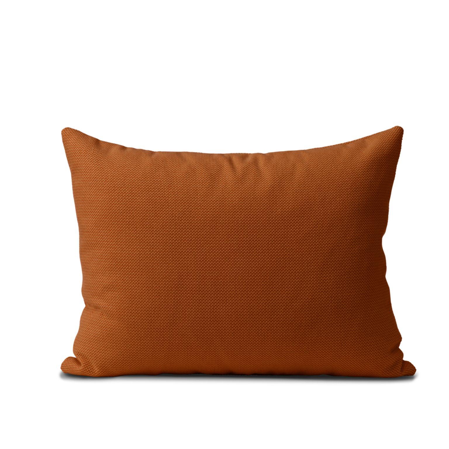 Galore cushion square terracotta by Warm Nordic
Dimensions: D70 x H 50 cm
Material: Textile upholstery, Granulate and feathers filling.
Weight: 1.4 kg
Also available in different colours and finishes. 

An elegant oversized sofa cushion, which