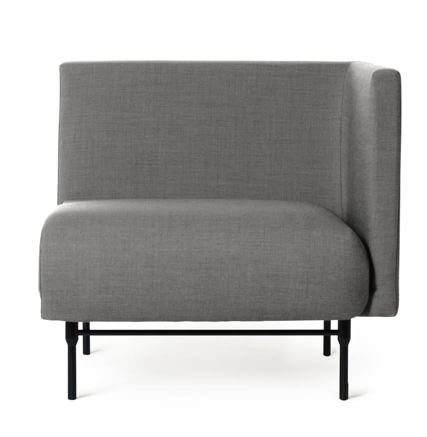 Galore Seater Module Right Grey Melange by Warm Nordic
Dimensions: D82 x W83 x H 76 cm
Material: Textile upholstery, Powder coated black steel legs, Wooden frame, foam, spring system.
Weight: 31 kg
Also available in different colours and
