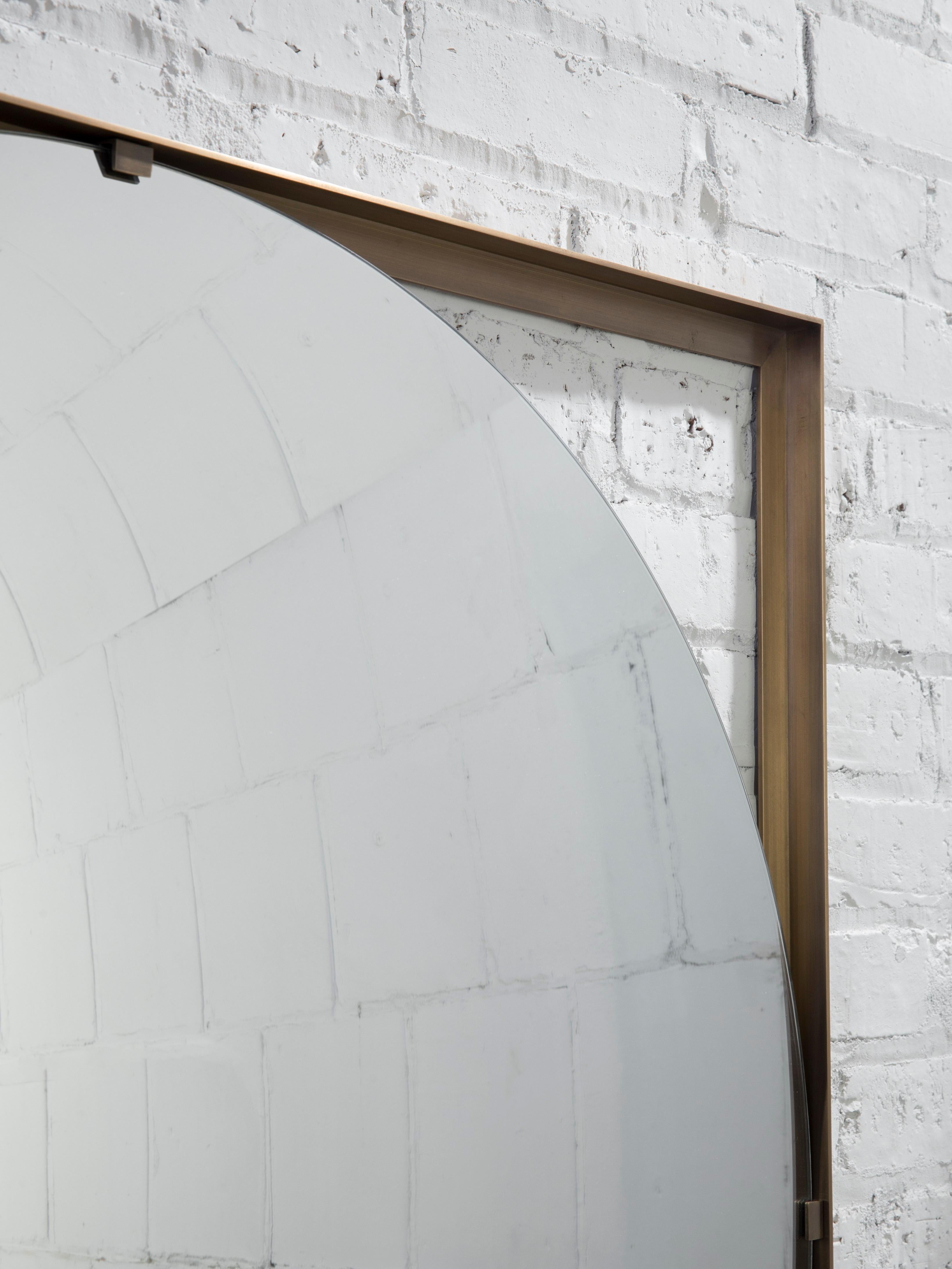 Post-Modern Galt Mirror by Gentner Design For Sale