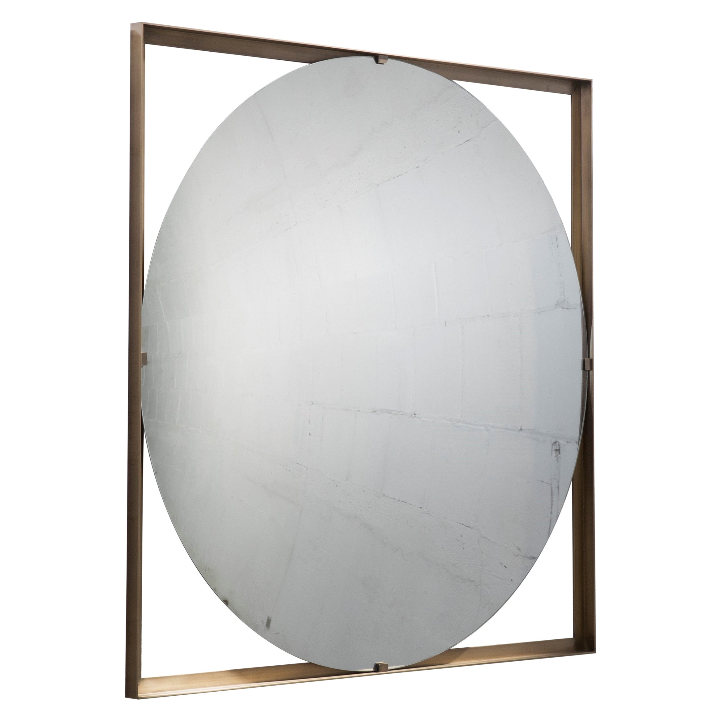 Miroir à galets par Gentner Design en vente