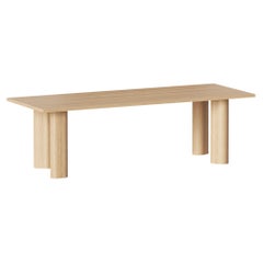 Table de salle à manger en chêne Galta Forte 240 par Kann Design