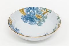 Galtaji, Contemporary Decorated Porcelain Bowl Design by Vito Nesta