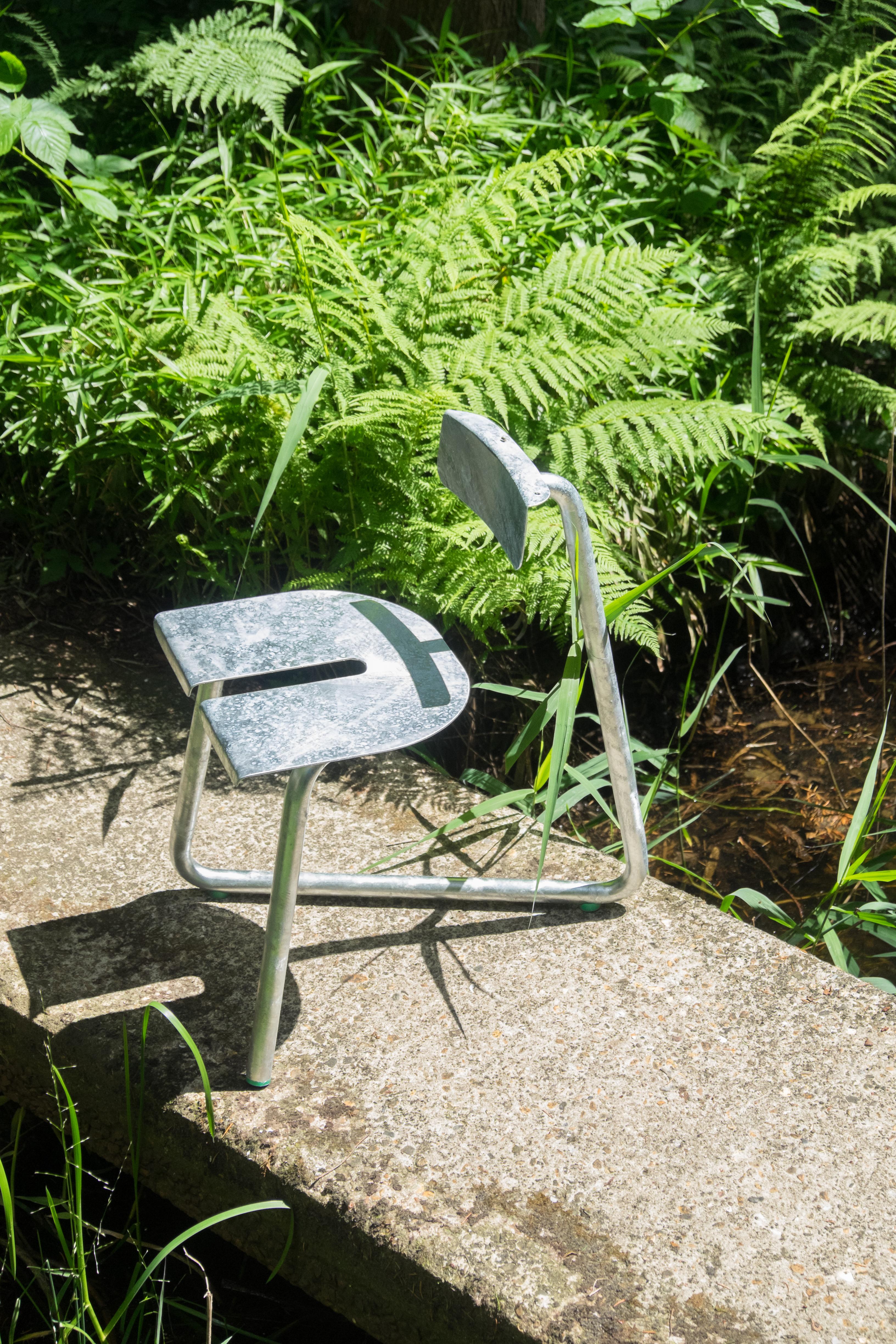 Galva Steel Outdoor Chairs by Atelier Thomas Serruys 2