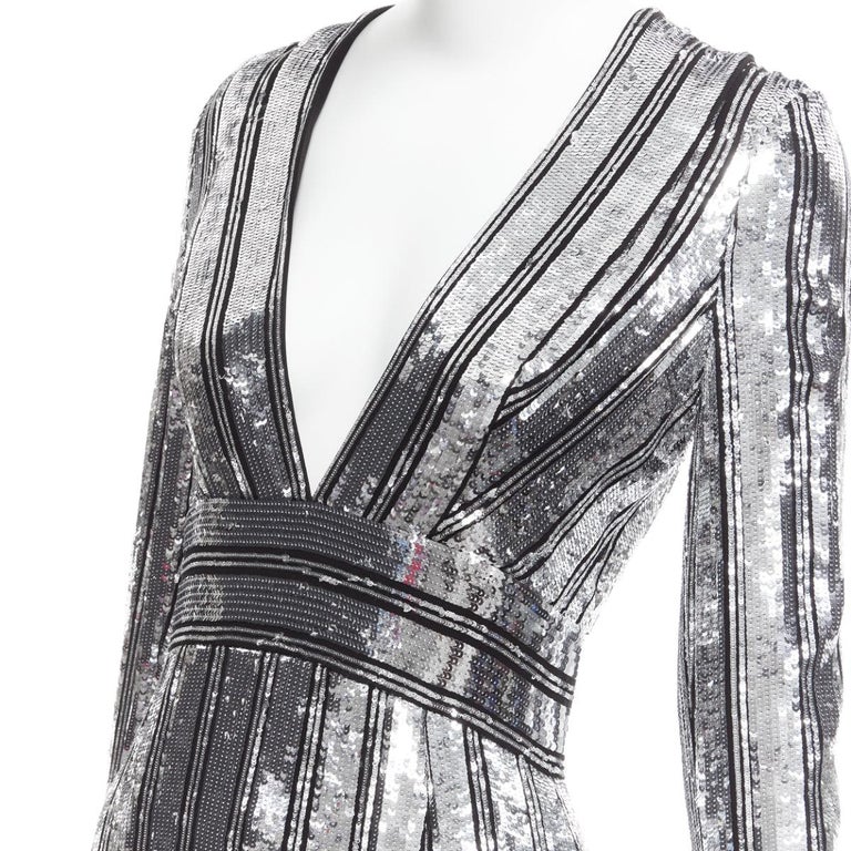 galvan london silver dress The Making of the Mirrored Prism Dress  Galvan