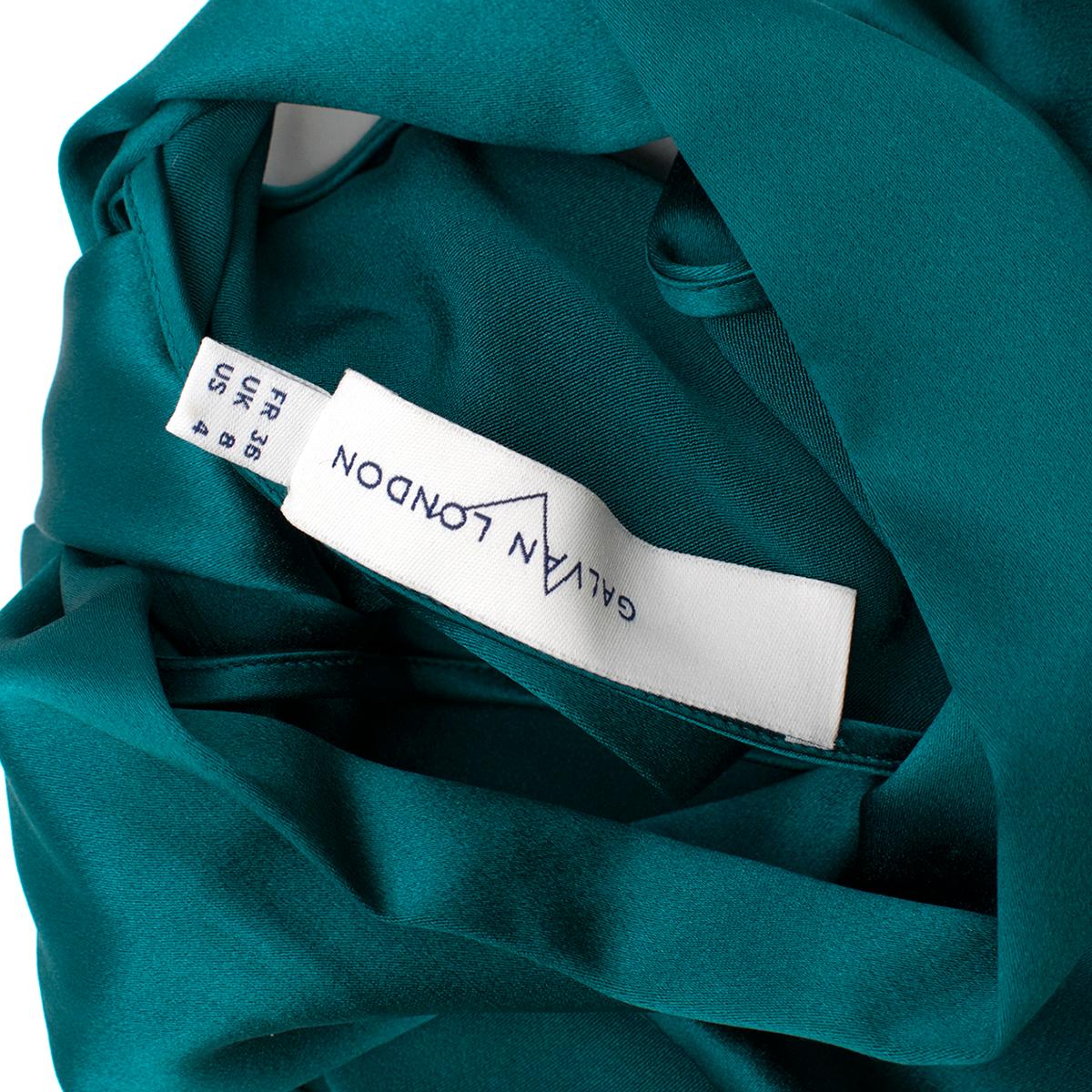 galvan silk dress