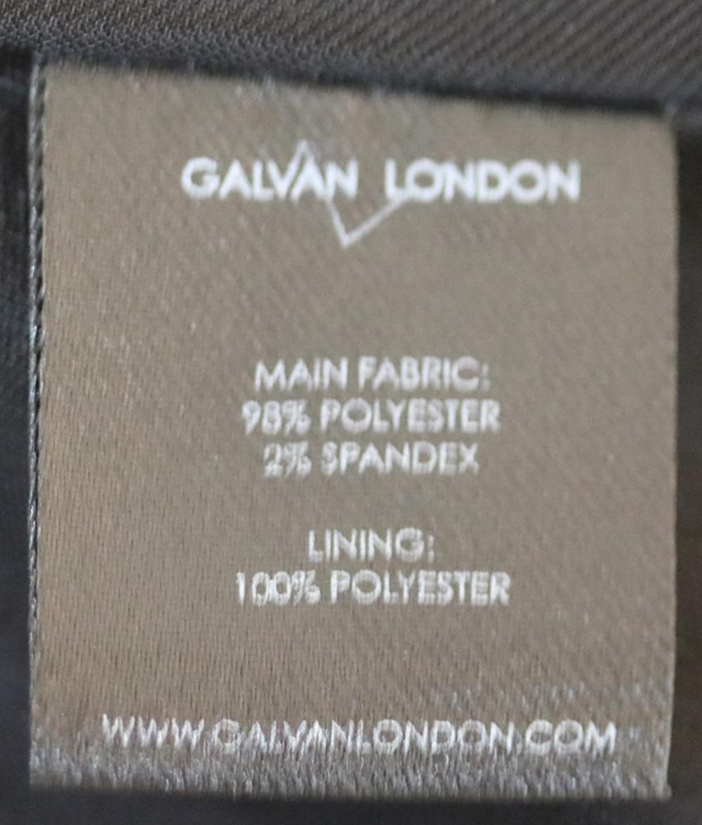 Black Galvan London Pinwheel Twisted Textured Midi Dress 