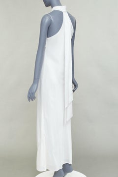 GALVAN Pandora Bridal Satin Midi Dress FR38 S