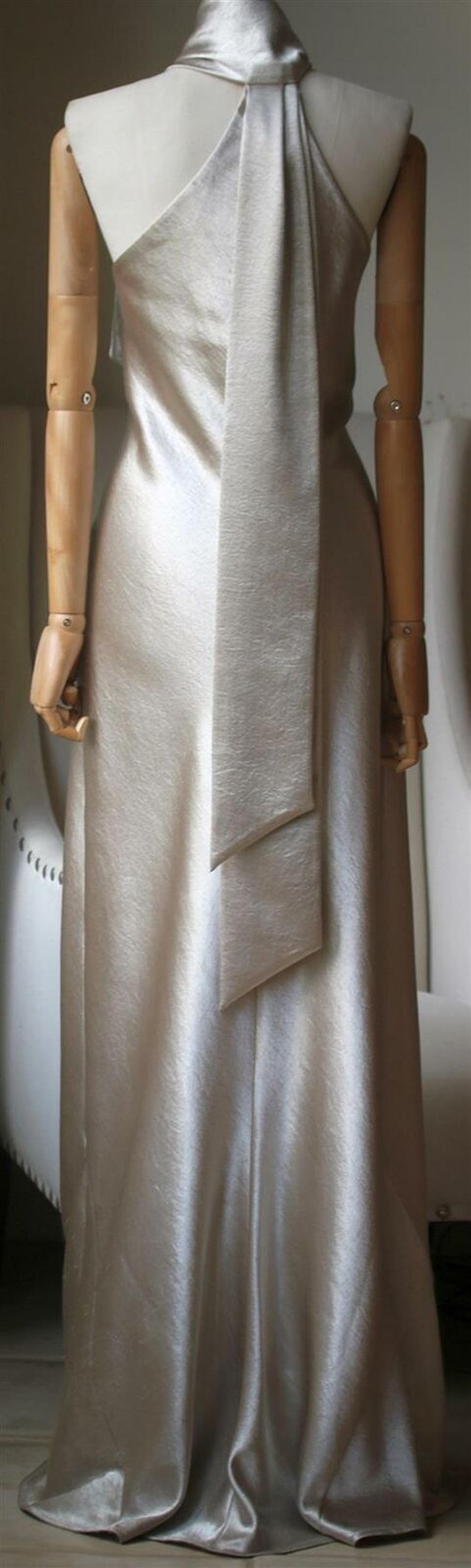 galvan pandora satin halterneck midi dress