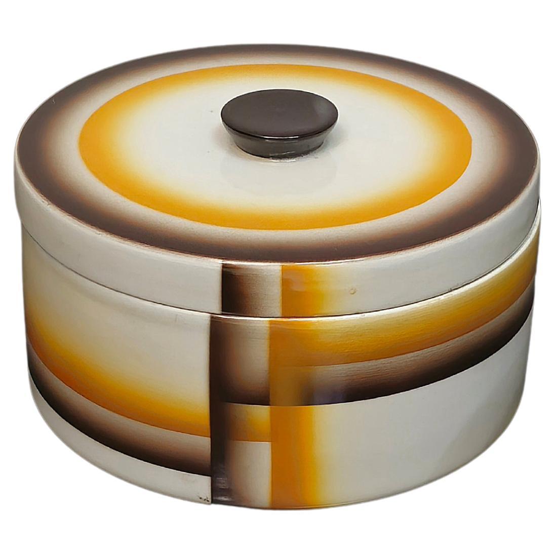 Galvani Mid-Century Tafelaufsatz Behälter aus Keramik in Desigm italy 1930/40er Jahre