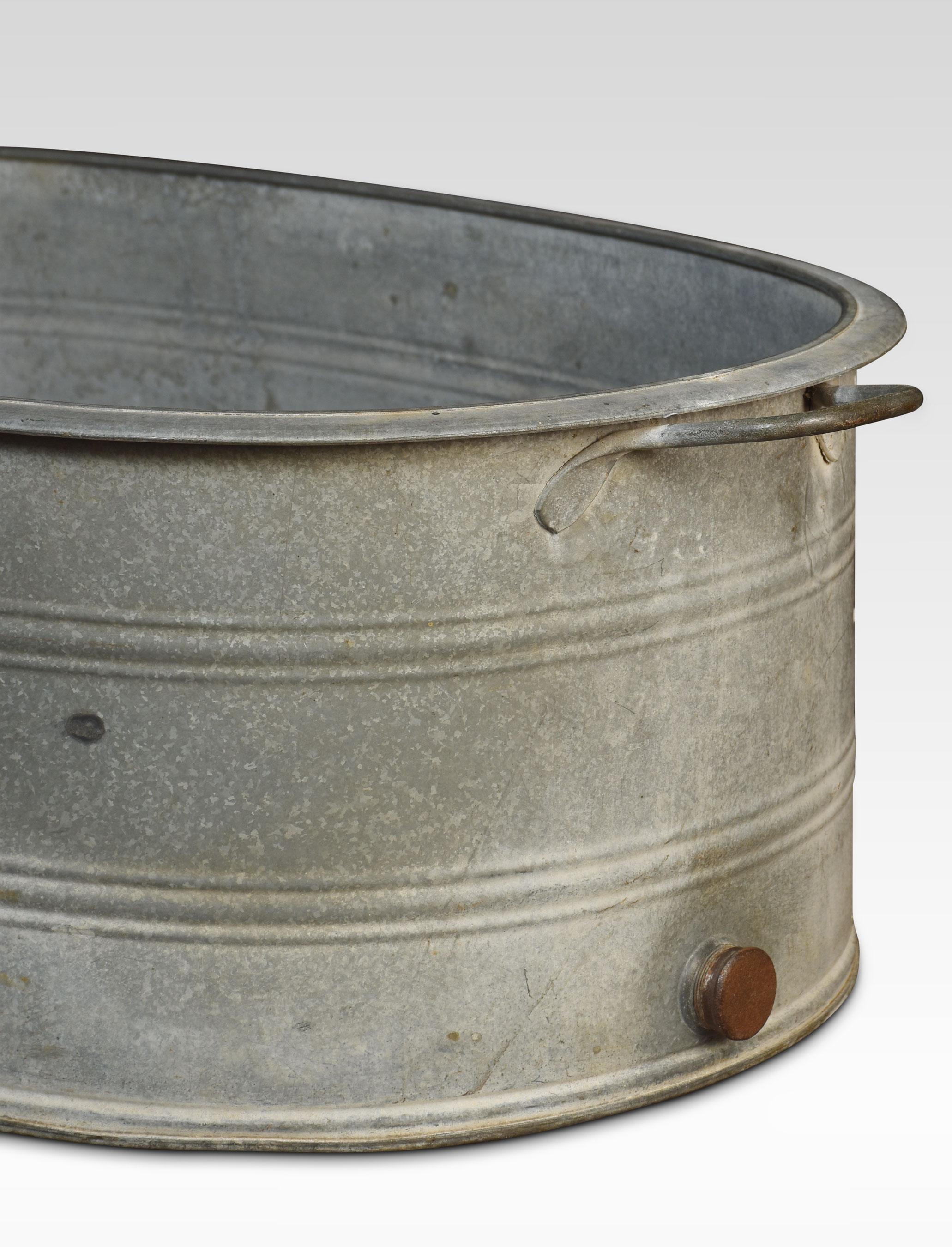 large old tin baths for sale
