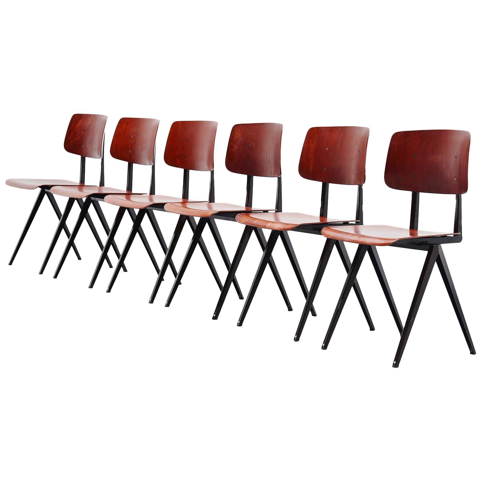 Galvanitas Industrial Chairs, Holland, 1970