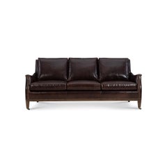 Galvin Classic Leather Sofa