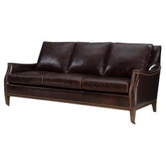 Galvin Classic Leather Sofa