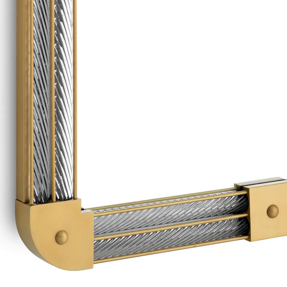 Gamay Brass Mirror For Sale 1