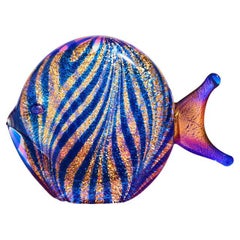 Gambaro Poggi Cobalt Murano Fish