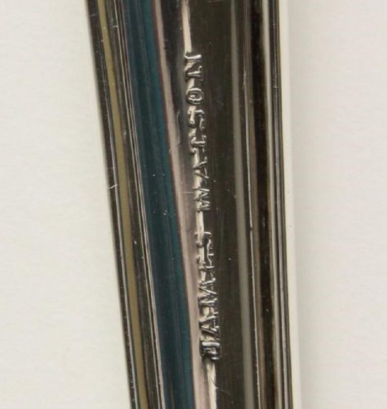 Gamble Estate James Watson Ladle, Sterling Silver Collectible Monogrammed 1850 In Excellent Condition In Greensboro, NC