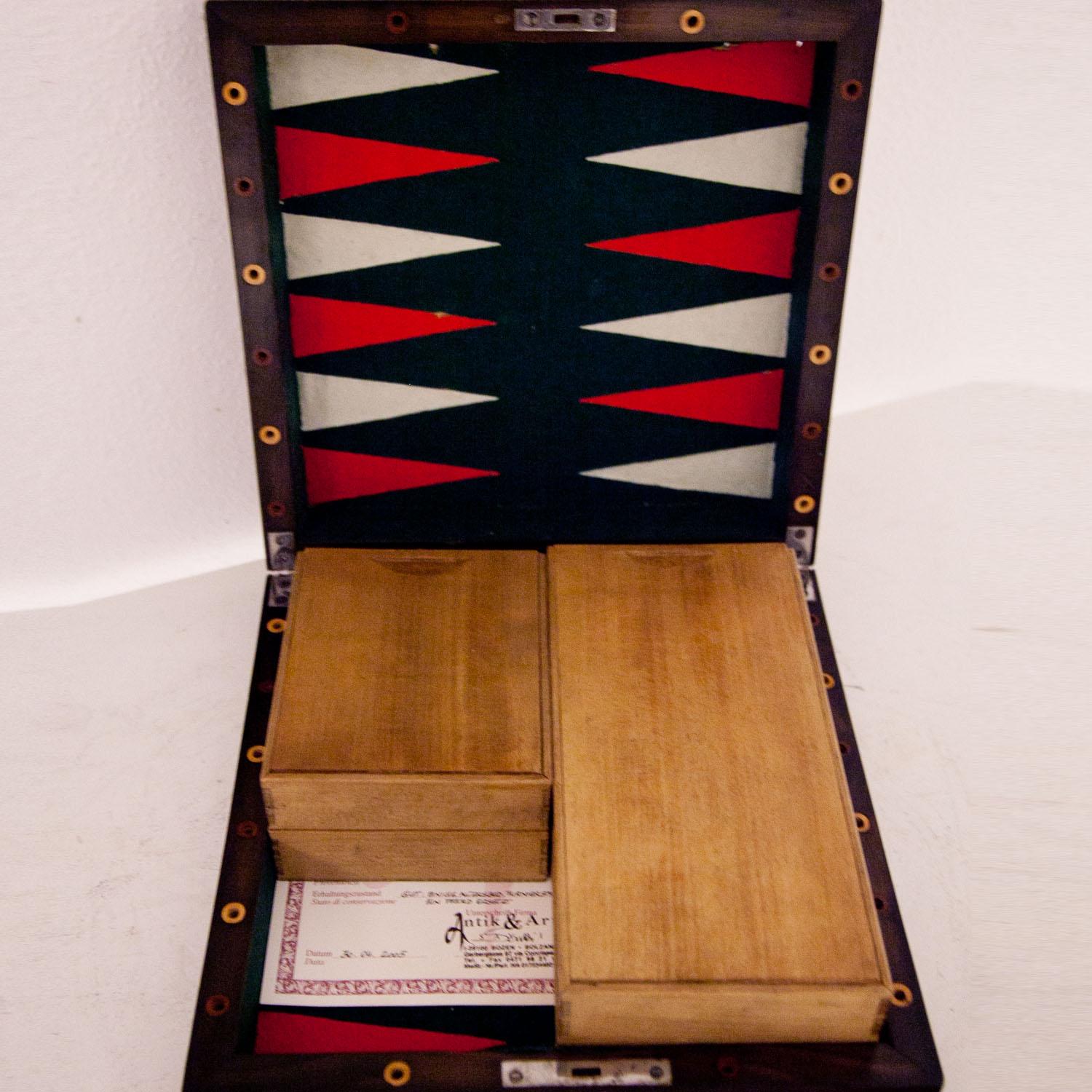 Early 19th Century Game Box, France, circa 1800