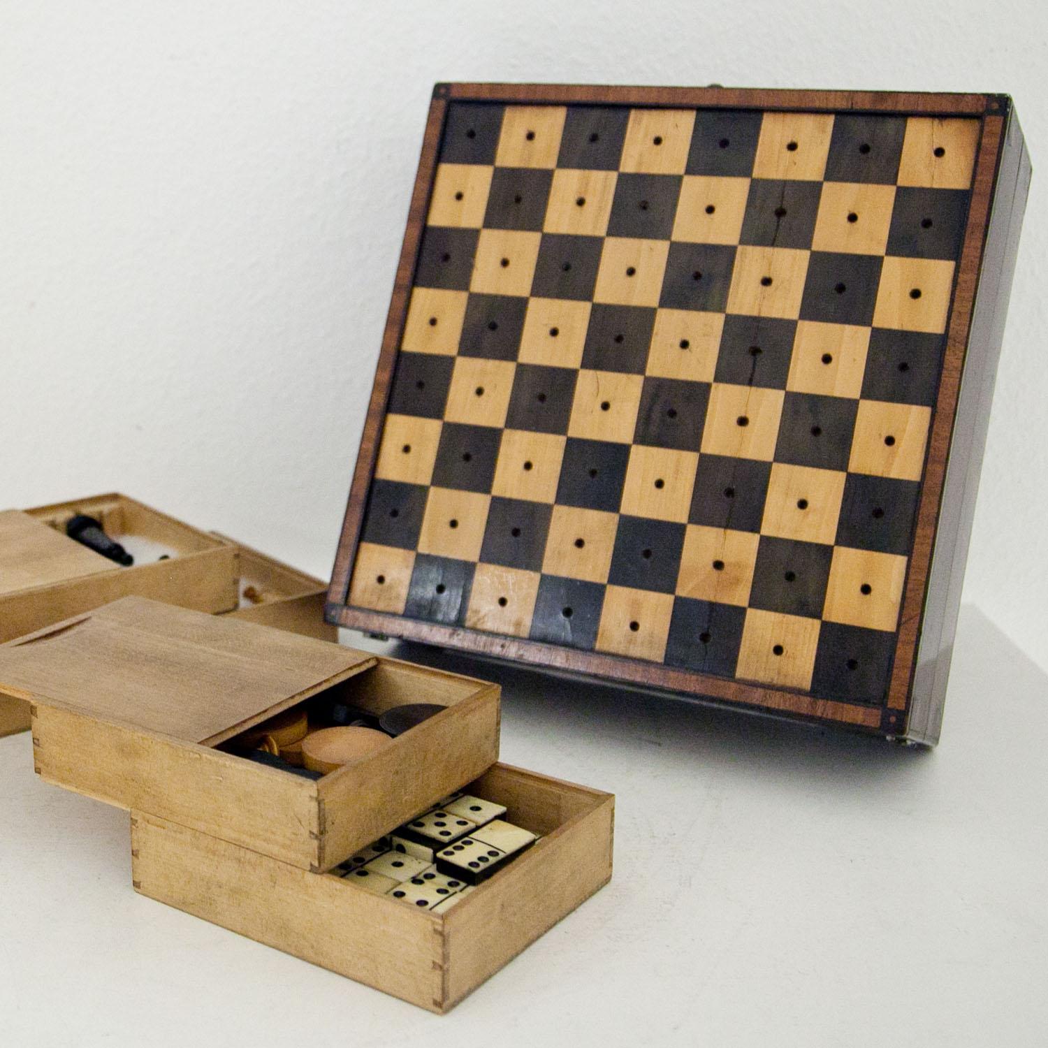 Wood Game Box, France, circa 1800