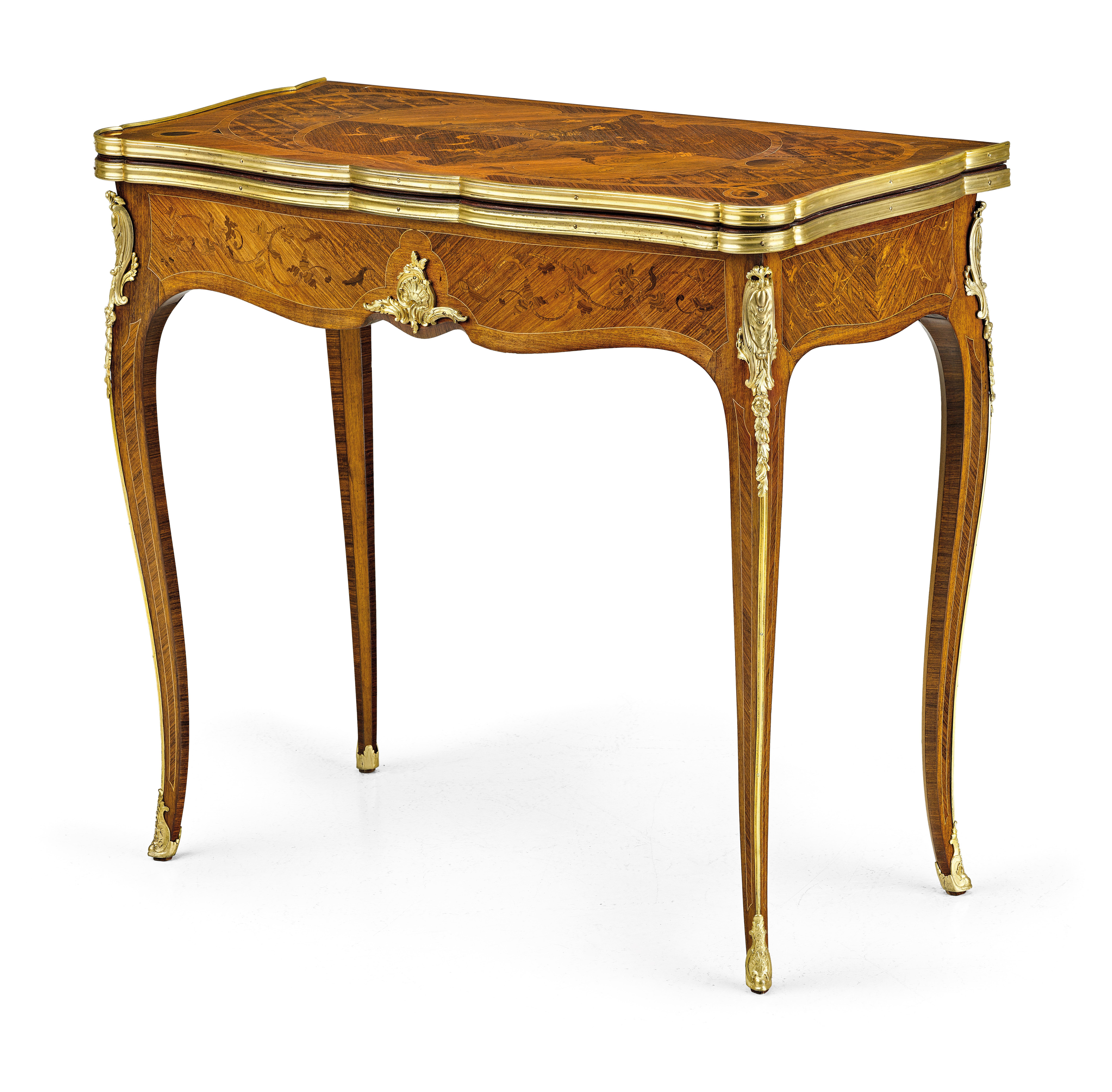 Louis XV Jeu / Concole Table GERVAIS MAXIMILIEN EUGÈNE DURAND en vente