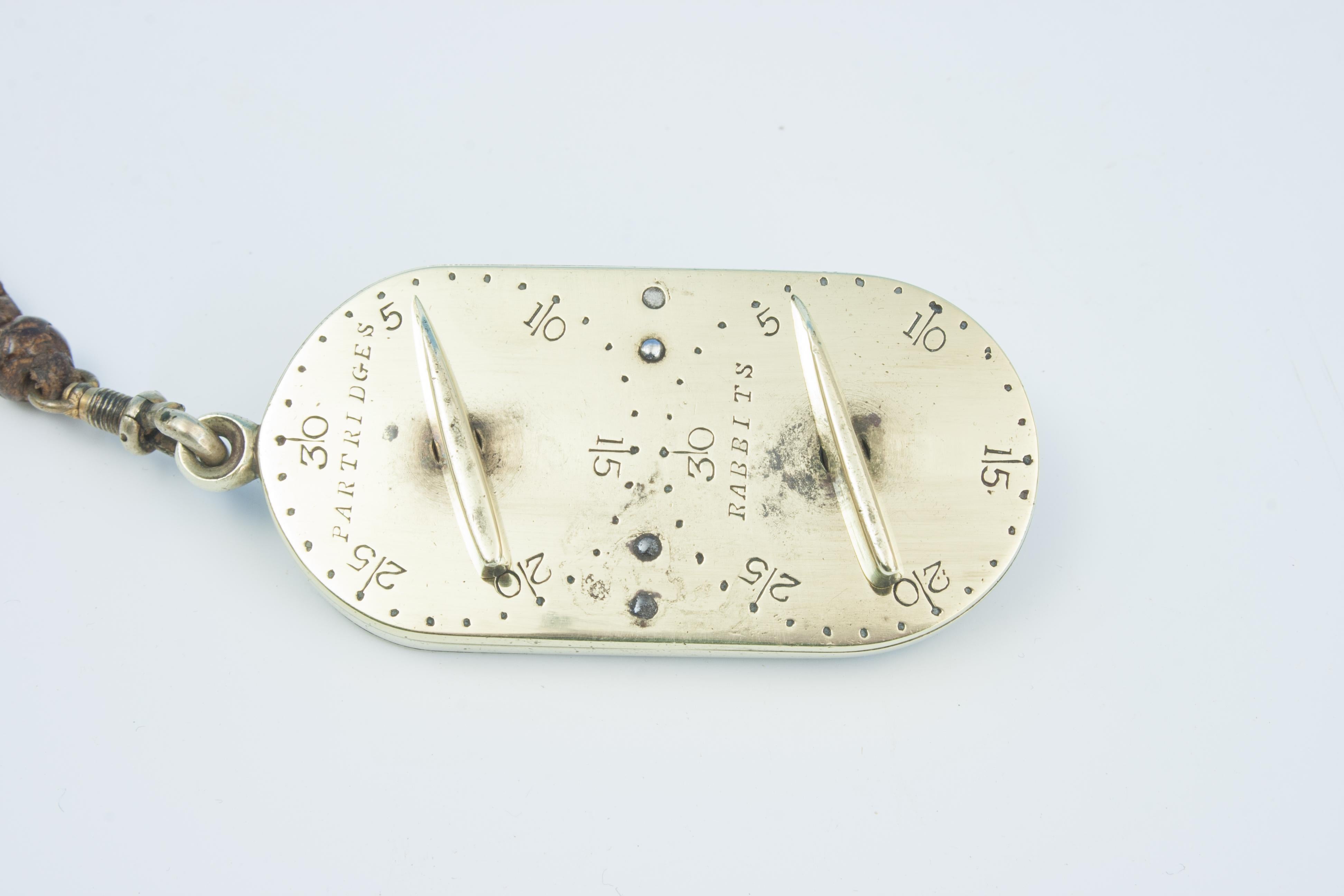 Sporting Art Game Counter By G & JW Hawksley For Sale