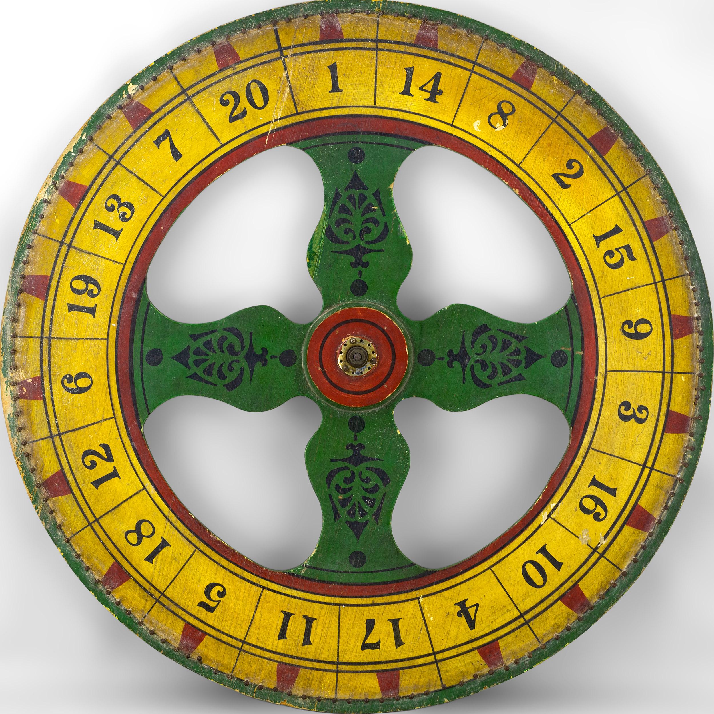 Game of Chance Spinning Wheel at 1stDibs spinning wheel game of