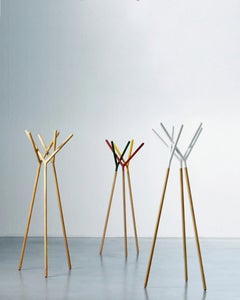 Game of Trust Coat Hanger in Beechwood by Yiannis Ghikas
