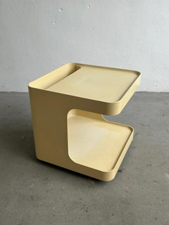 'Game' Sofa Plastic Mobile Coffee Table, Marcello Siard for Longato, 1970s Italy