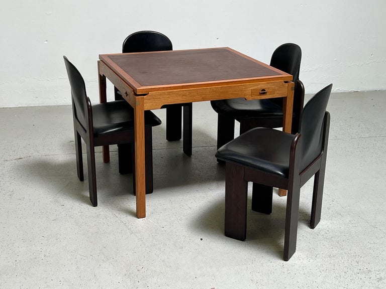 Game Table by Gorm Christensen with Parquetry Flip Top For Sale 10