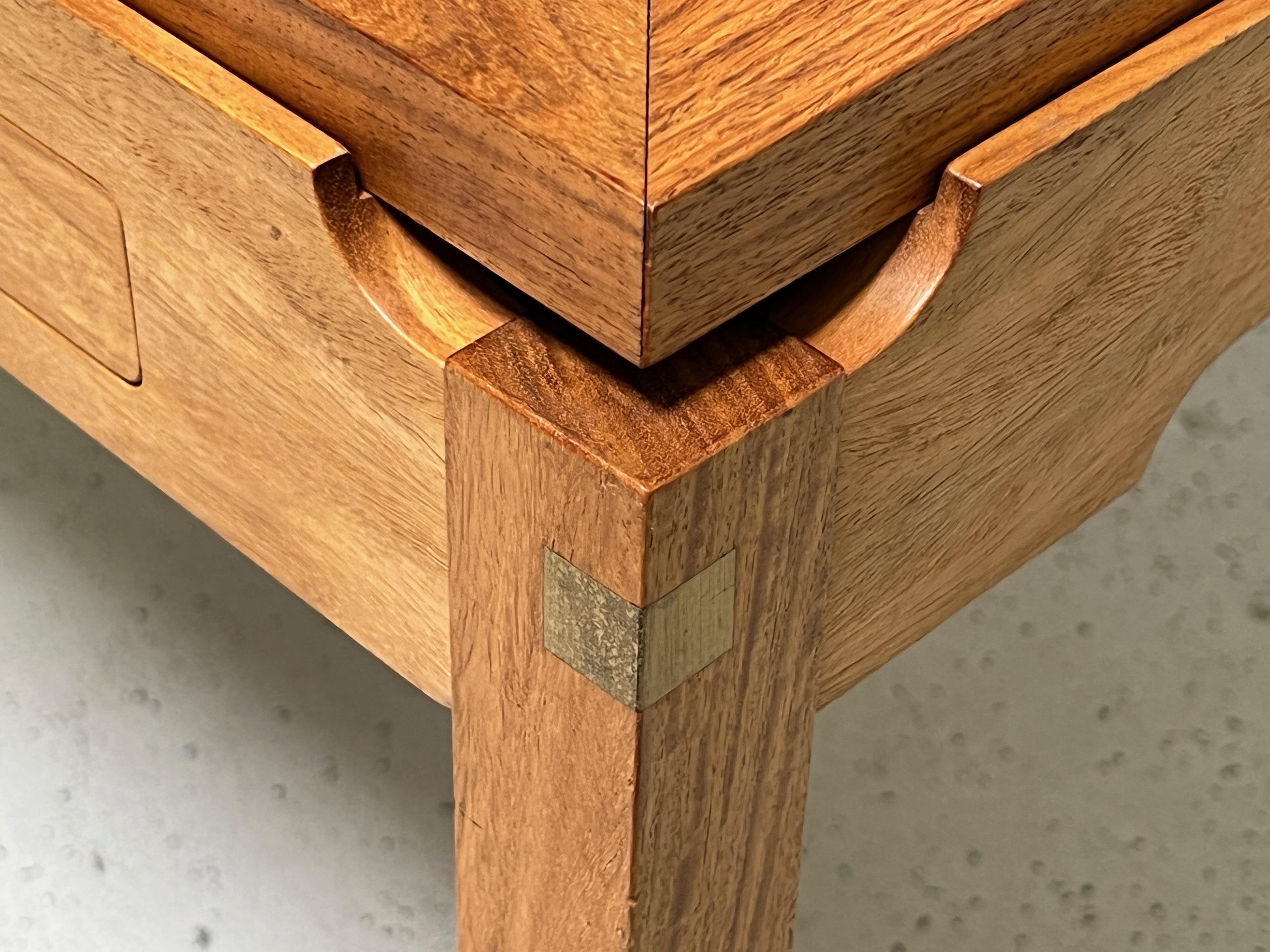 Game Table by Gorm Christensen with Parquetry Flip Top 4