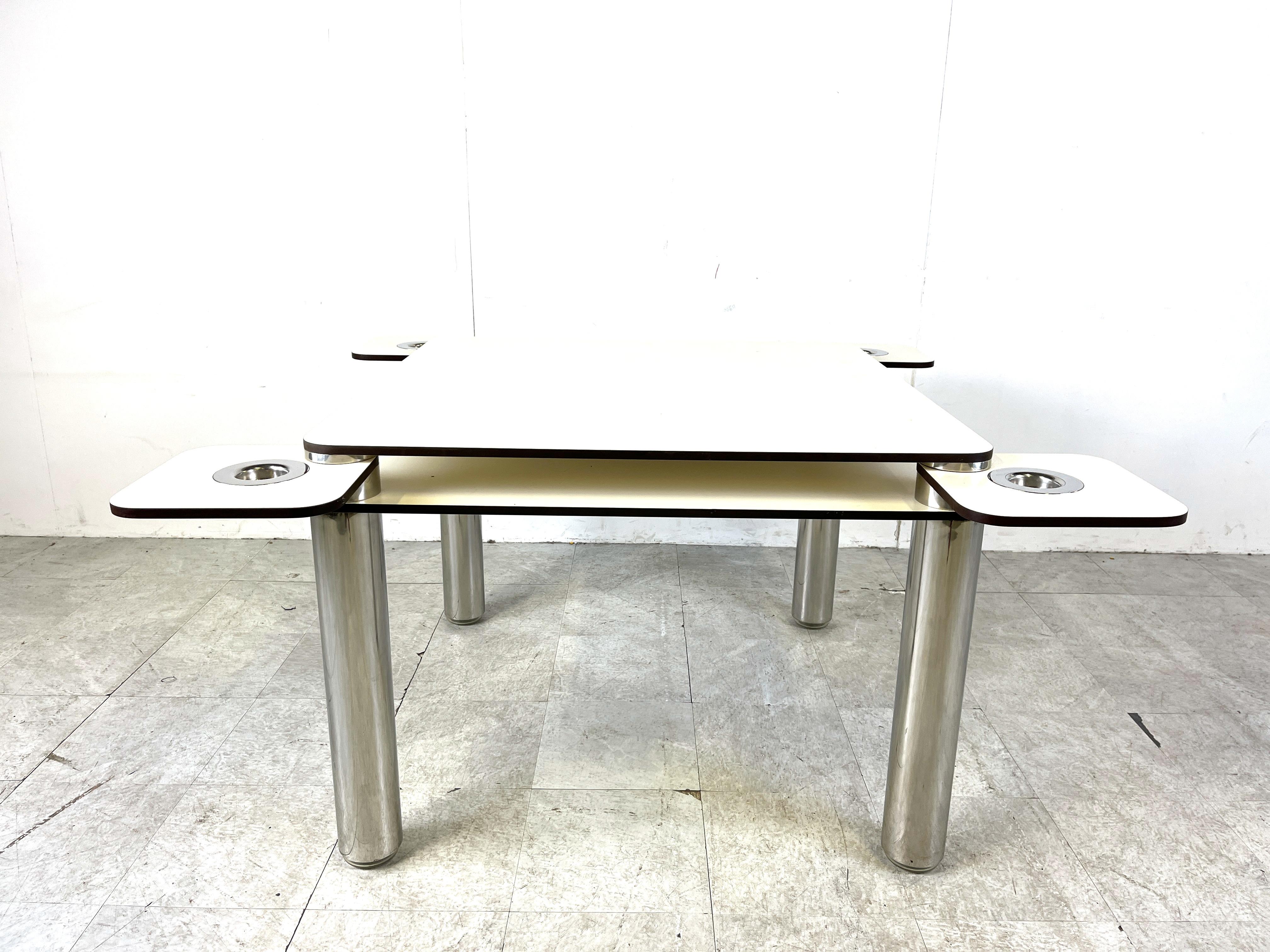 Post-Modern Game Table by Joe Colombo for Zanotta, 1970s For Sale