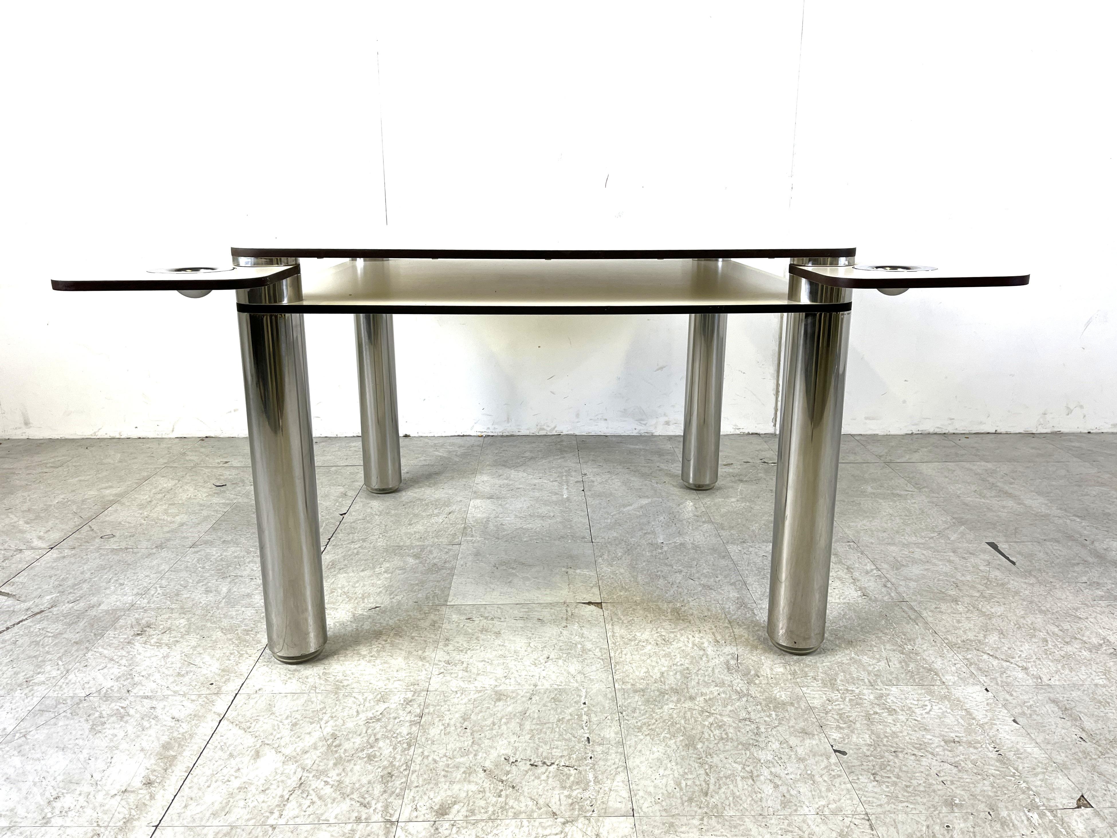 Italian Game Table by Joe Colombo for Zanotta, 1970s For Sale