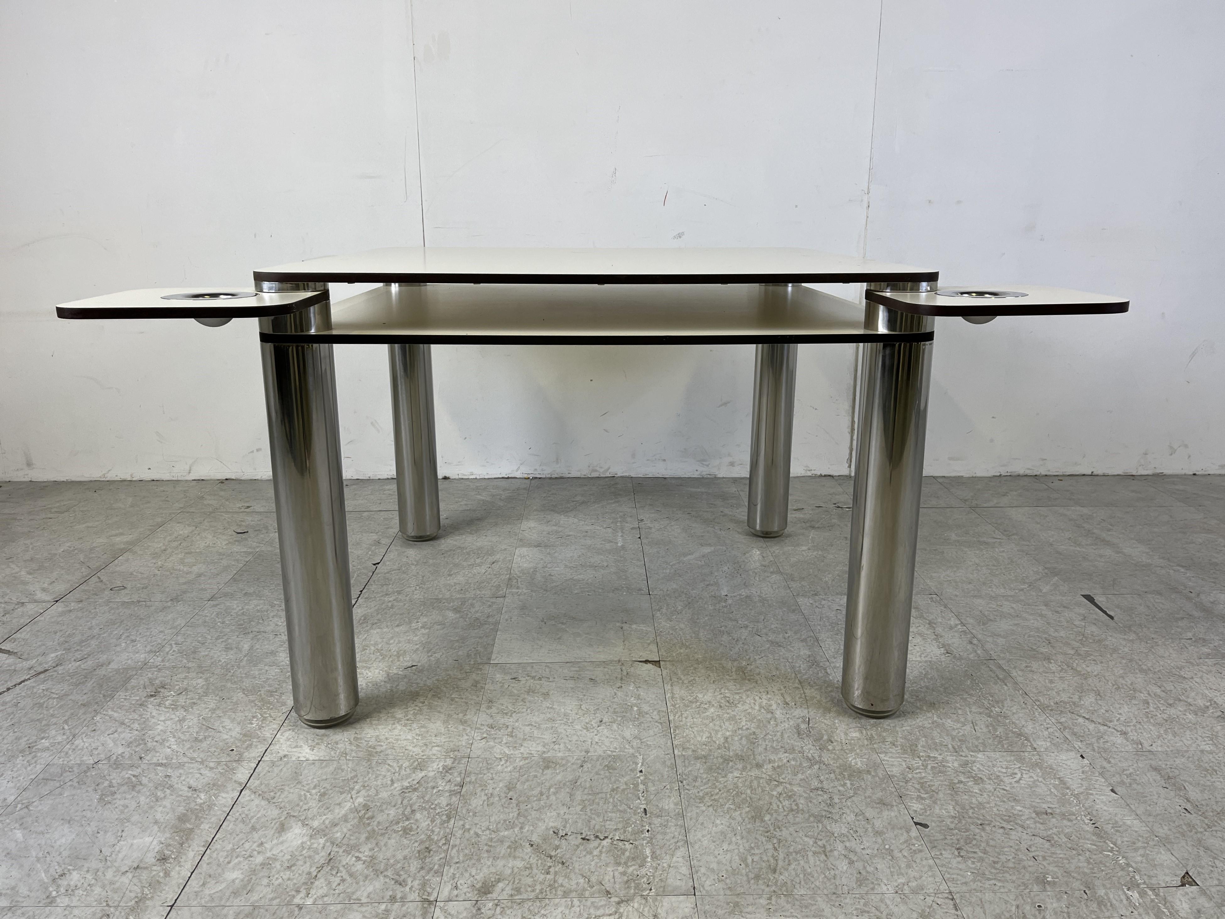 Game Table by Joe Colombo for Zanotta, 1970s In Good Condition For Sale In Leuven, Vlaams Gewest