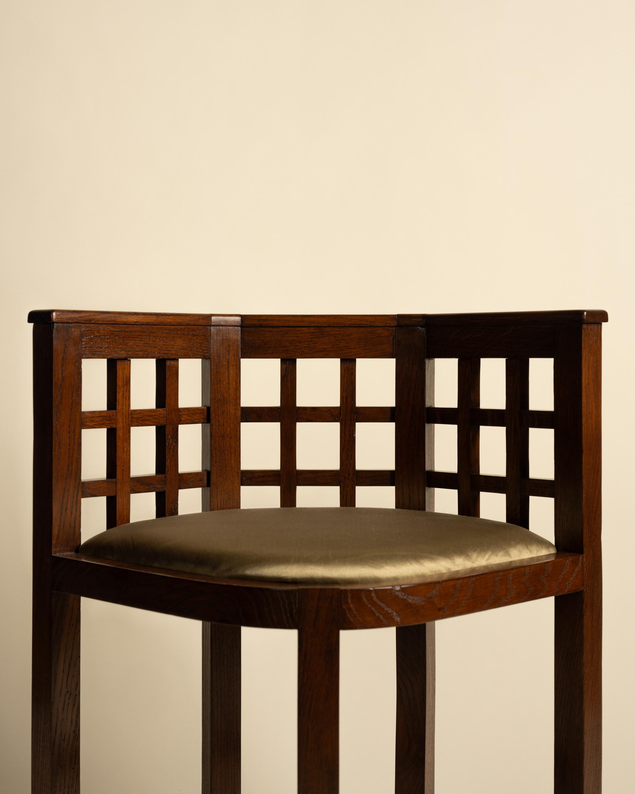 Art Deco Game Table Chair by Francis Jourdain, c. 1920 For Sale