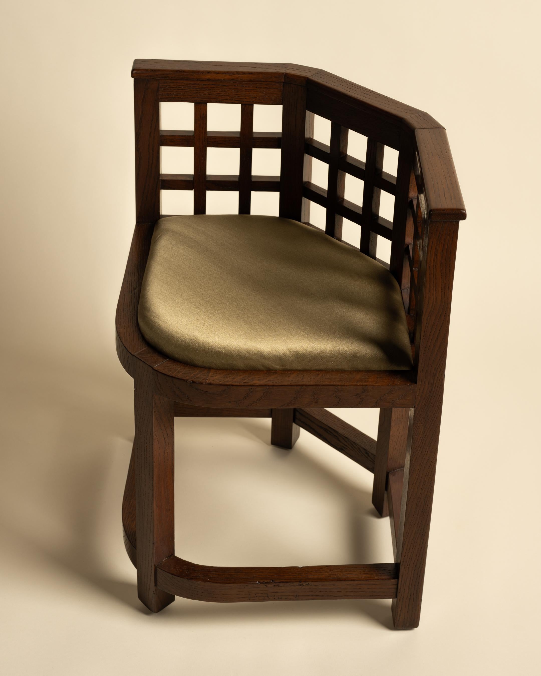 Early 20th Century Game Table Chair by Francis Jourdain, c. 1920 For Sale