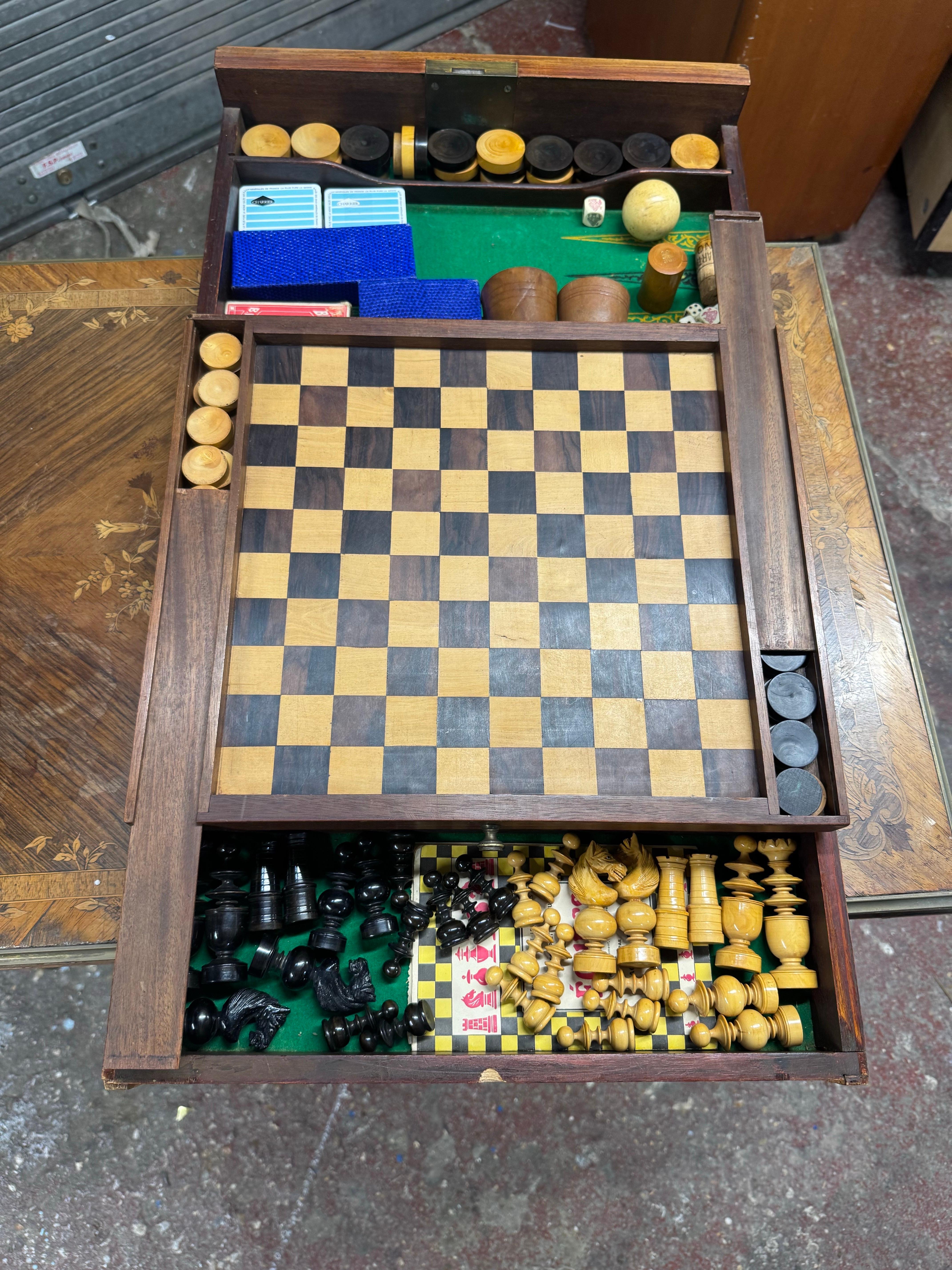 Game table circa 1840 For Sale 1