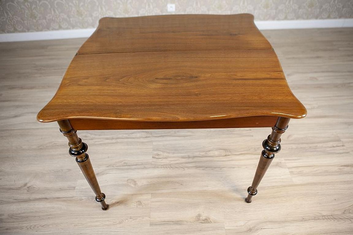 Game Table From the Late 19th Century With Hidden Drawer For Sale 5