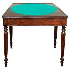 Table de jeu Luís Filipe Style  19ème siècle