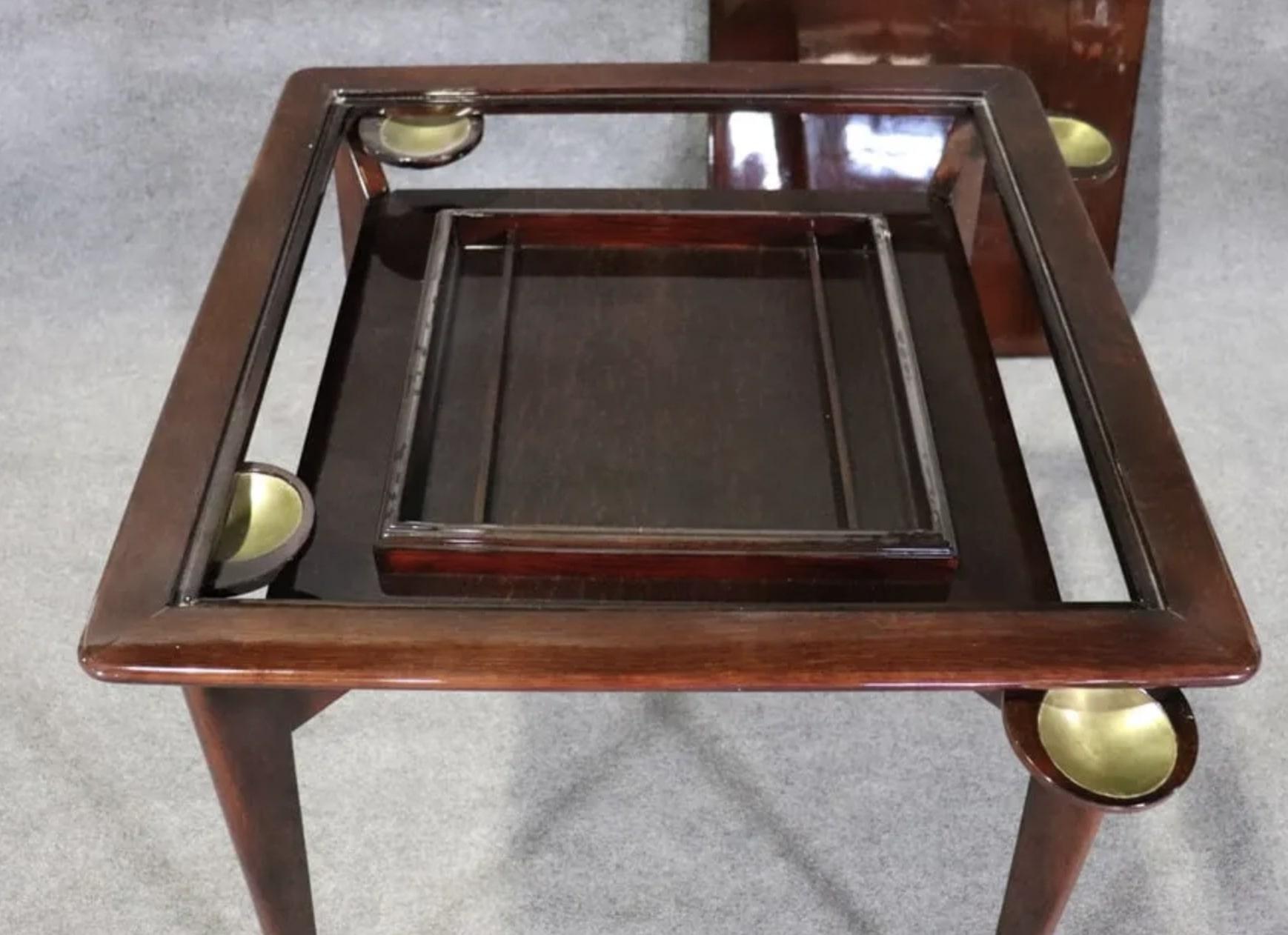 board game table with removable topper