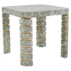 Abalone Card Tables and Tea Tables