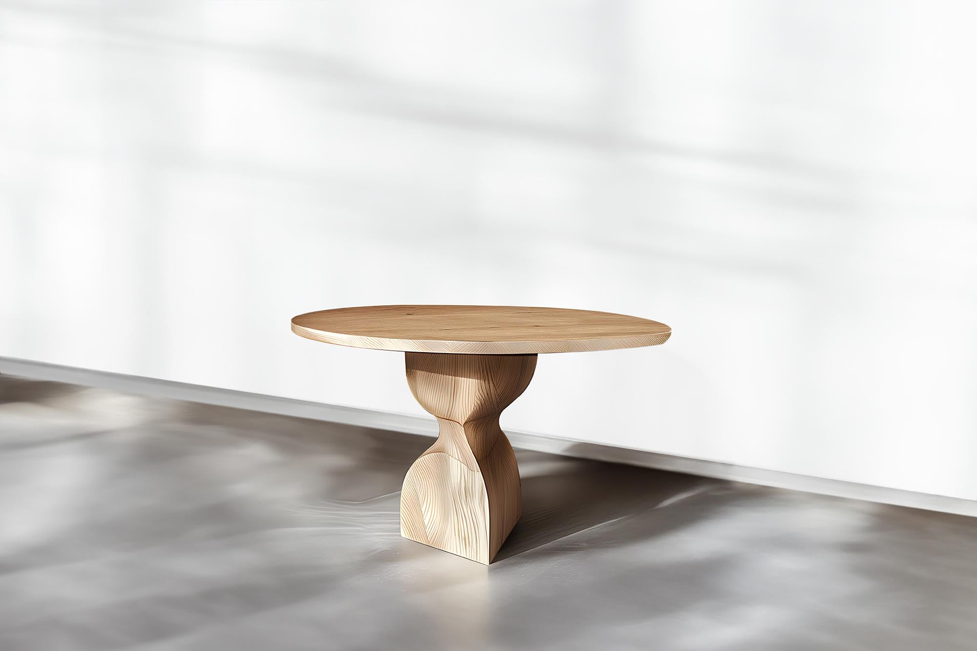 Mexicain Tables de jeu Socle n°17, design NONO, jeu en bois massif en vente