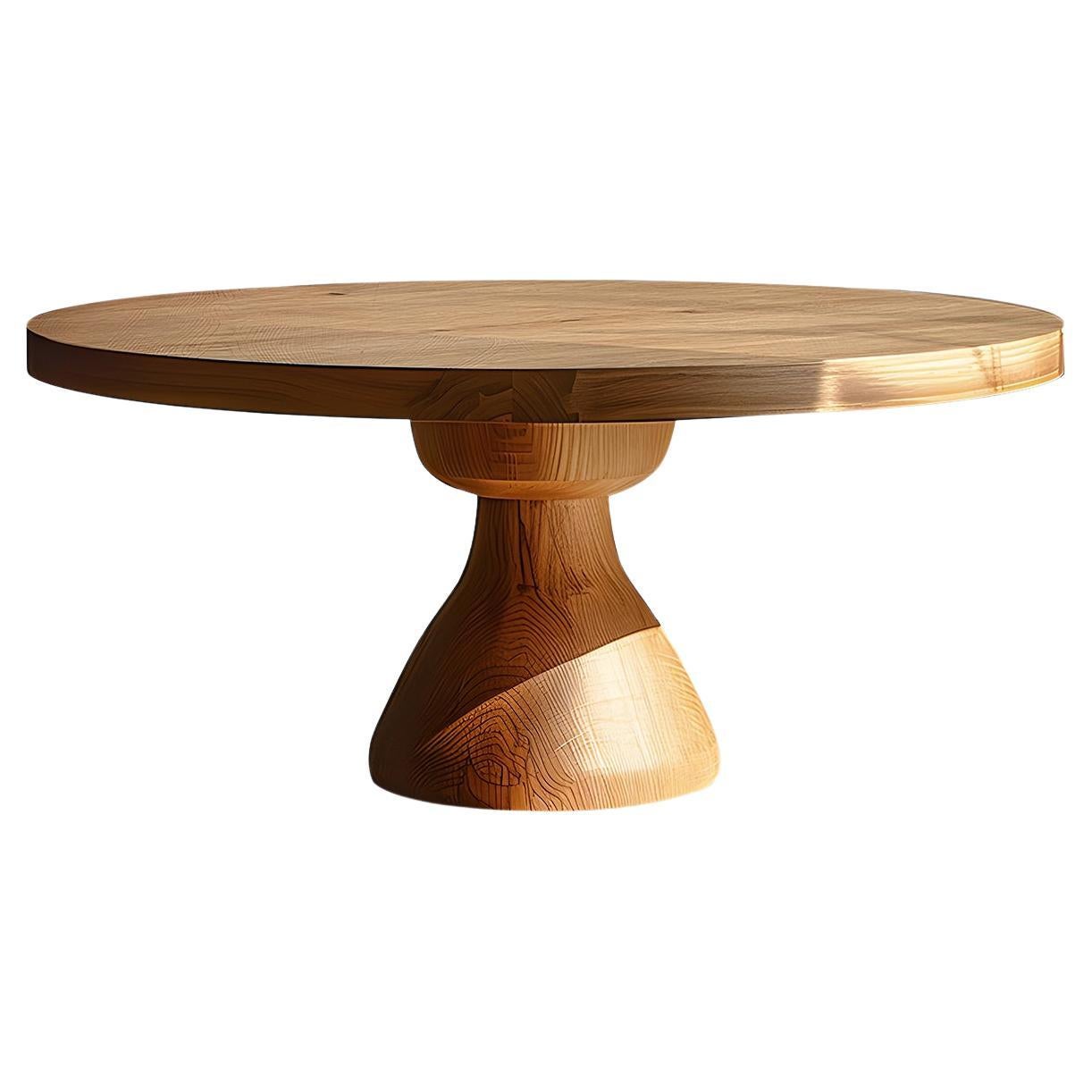 Game Time Excellence, Socle Game Tables in Solid Wood by NONO No26
