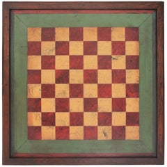 Vintage Gameboard Early 20th Century Original Paint