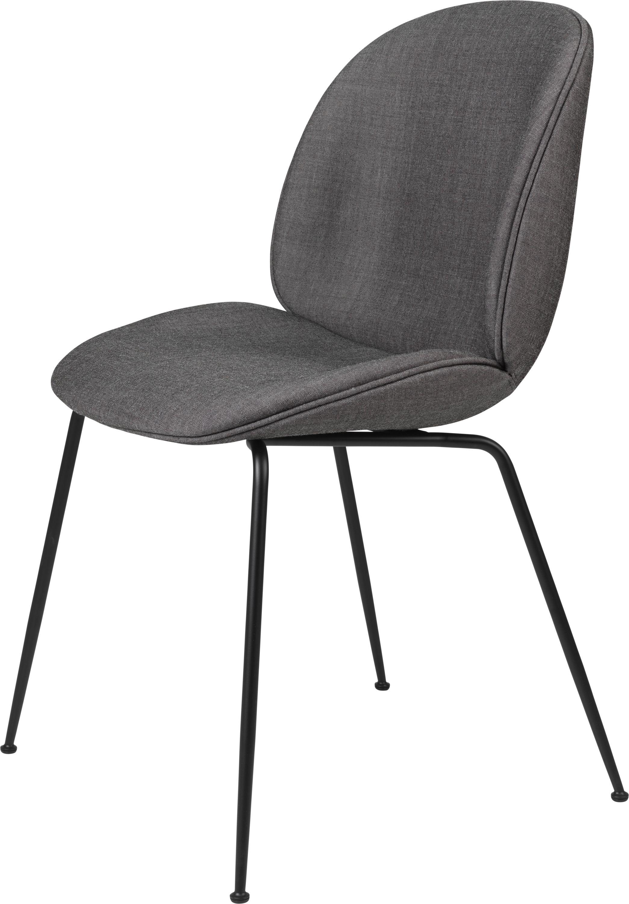 GamFratesi 'Beetle' Dining Chair in Blue with Conic Base 4